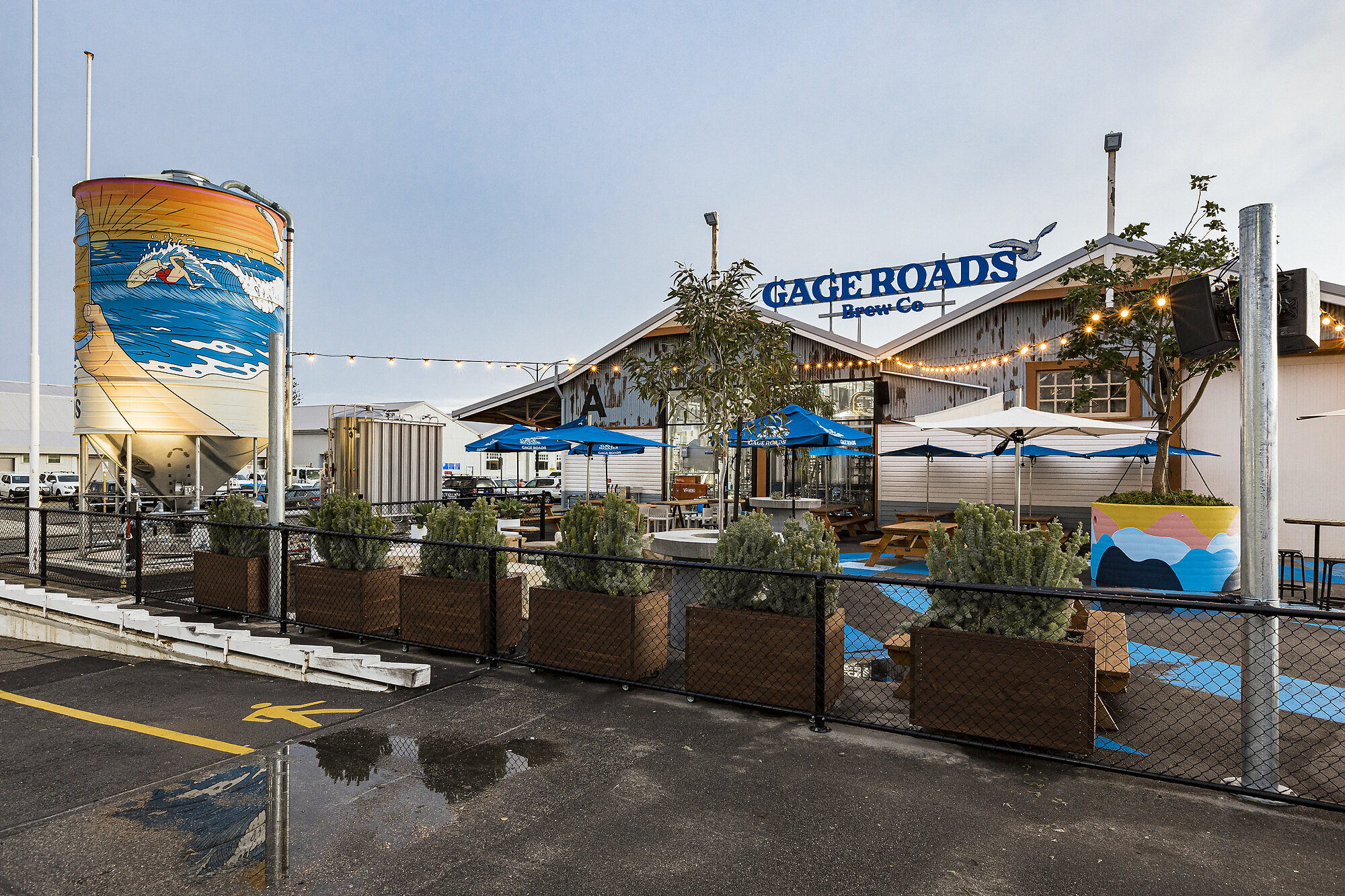 Interior photograph of Gage Roads Fremantle by Ross Wallace